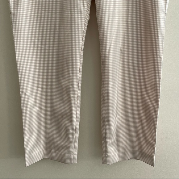 NWT LOFT Outlet Gingham Trousers - Picture 4 of 10